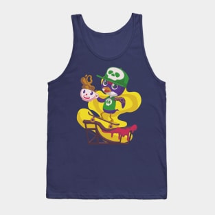 J SKATE AND COFFE Tank Top